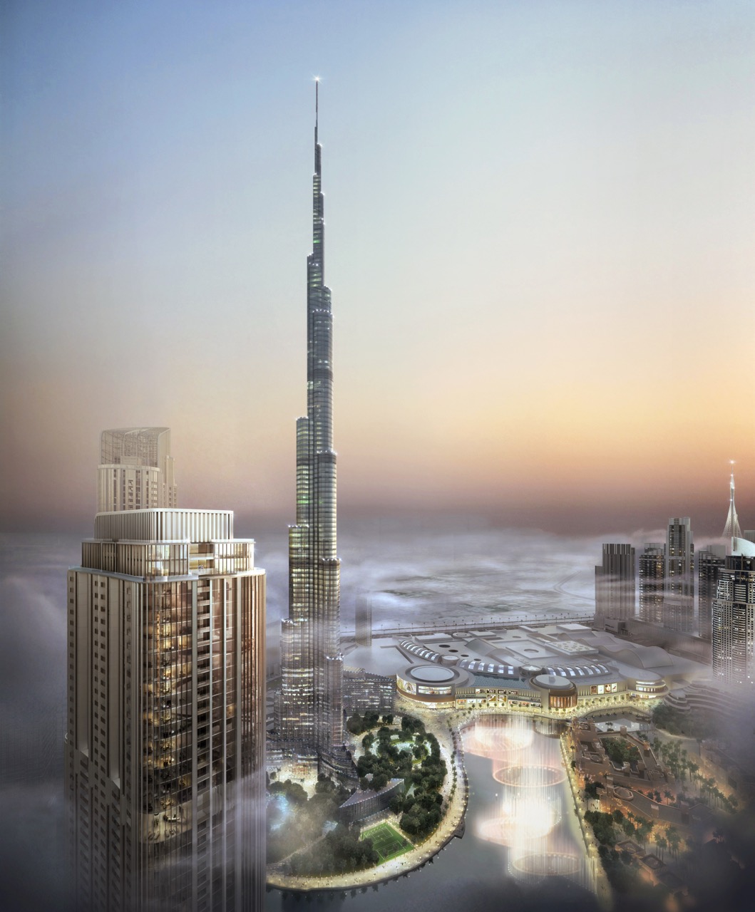 Dubai, Downtown | 1-2-3-4 bedroom | Price from  $462 348 | Commissioned Q4 2022